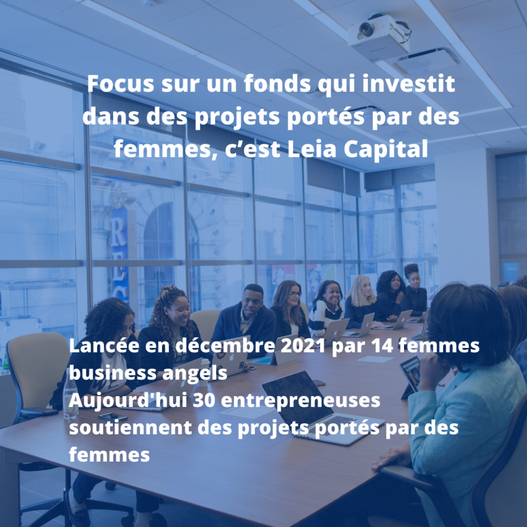 un fonds qui investit dans des projets portés par des femmes.