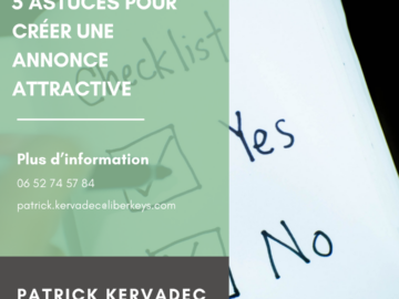 L'annonce immobilière est le premier point d'entrée de vos potentiels acquéreurs. Il y a quelques astuces à connaître pour qu'elle se démarque et vous donne toutes les chances d'aboutir à une vente. 1. La rédaction d'une offre attrayante ✍ Eh oui ! La rédaction ça compte énormément. Mettre en valeur les petits détails, l'emplacement et les points forts de votre bien de manière claire permettra aux acheteurs de bien se projeter. 💡 Chez Liberkeys, nous produisons de votre annonce pour la rendre optimale et déclencher un coup de coeur. 2. La visite virtuelle et le plan 2D 🔎 Avec ça, vous aurez la possibilité de bien qualifier vos acheteurs. Tout simplement parce qu'ils auront visité votre bien avant même de se déplacer. Une fois sur place, pas de mauvaises surprises et pas de visites réelles inutiles. Une visite virtuelle, c'est + 50% de chances d'avoir une offre d'achat à la 2ème visite. 💡 Votre agent Liberkeys s'occupe gratuitement avec un photographe professionnel de réaliser vos photos, plans 2D et visites virtuelles. 3. Une diffusion efficace 👊 Une annonce illustrée et bien rédigée ne donnera rien si elle n'est pas diffusée aux bonnes personnes. Voilà pourquoi il est important de la diffuser à une base d'acquéreurs qualifiés 💡 Avec Liberkeys vous bénéficiez d'une grande base acquéreurs qualifiés qui recevra votre bien en avant-première. 4. La diffusion sur les portails immobiliers 🏠 De nombreux portails de recherches existent en fonction de votre bien et des acheteurs que vous visez. Il faudra veiller à choisir les bonnes plateformes pour un maximum d'efficacité. 💡 Chez Liberkeys, nous diffusons votre annonce sur + de 50 portails immobiliers : Se Loger, Le Bon Coin, Jinka, Bien ici, Logic Immo, Le Figaro Immo... 5. Prévoir une enveloppe pub digitale 📨 Pour maximiser la visibilité de votre bien, il est idéal de dédier un budget à sa diffusion sur le digital : boost sur les portails, budget pour les réseaux sociaux. 💡 Pas de panique chez Liberkeys, votre annonce a du budget dédié pour être remonté en tête de liste sur les portails. Cela lui permet une bien meilleure visibilité. Alors prêts à créer votre annonce ? Lancez-vous !