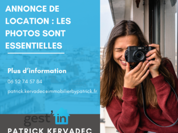 Gestion locative, Immobilier Réussir votre annonce de location : les photos sont essentielles • Libérez les espaces, et rangez les pièces • Dépersonnalisez le bien – ce n’est bientôt plus chez vous • Optez pour de la lumière et cadrez pour valoriser • Ayez un appareil photo de bonne qualité Vous êtes bailleur ou professionnel en immobilier, et vous avez un bien immobilier à mettre en location ou en vente. Vous ne devez en aucun cas négliger l’annonce que vous allez diffuser. C’est grâce à elle que vous allez réussir à attirer vos futurs acheteurs / locataires. Les photos doivent être parfaites, car c’est elles qui vont donner l’envie -ou non- de cliquer sur l’offre. En effet, 90% des personnes disent préférer regarder les annonces comprenant des photos. Elles vont permettre de se faire une première impression, un premier avis sur le bien. Comme vous l’avez compris, les photos sont donc très importantes, voire indispensables. Alors, comment réussir votre annonce de location ?  Gest’in est là pour vous aider. Libérez les espaces, et rangez les pièces Pour commencer, il est important de vider l’espace tout en l’organisant. Débarrassez-vous de toutes les petites babioles inutiles qui ne font qu’encombrer la pièce. Il est nécessaire que la pièce soit dégagée pour que l’ensemble de ses atouts soient mis en avant. Il est évident que plus le bien est mis en valeur, plus il attirera de potentiels locataires/ acheteurs. Faite briller les lustres, les plans de travail et les fenêtres, un logement propre et rangé donnera l’envie de se projeter. Ne négligez pas le nettoyage et les réparations. Ce qui peut vous paraître un détail, peut être un réel point noir pour le futur locataire ou acquéreur. Un pommeau de douche cassé ou encore un interrupteur décroché peut faire toute la différence sur une photo. Le logement peut-être très propre et rangé, si un détail saute aux yeux, l’avis de l’intéressé peut alors s’inverser.  Dépersonnalisez le bien – ce n’est bientôt plus chez vous Pensez à dépersonnaliser le logement. 80% des Français se sentent bien dans leur appartement ou maison. Seulement, nous n’avons pas tous le même univers. Alors finis les tableaux peints par mamie, la collection de timbres, ou encore toutes les photos de famille. Rangez-les pour votre prochain chez vous. Soyez neutre, l’intéressé doit pouvoir se projeter dans son propre univers. Optez pour de la lumière et cadrez pour valoriser La luminosité est très importante. La pièce doit impérativement être lumineuse, pour paraître grande, mais également accueillante, chaleureuse. Ouvrez les rideaux, les stores ou encore allumez la lumière, mais ne laissez pas une pièce dans l’obscurité. Le flash est à éviter, car il crée des ombres et rétrécit la pièce. Selon l’appareil utilisé, le manque de lumière pourra également limiter la qualité de la photo.  De plus, pensez à soigner la prise de vue. Il ne faut pas hésiter à mettre certains détails en valeur. Le cadrage est très important. En effet, vous pouvez vous permettre d’ôter la poubelle du cadre ou de montrer un élément en priorité. Sous différents cadrages, une même pièce peut paraître différente. Il faut donc favoriser les prises de vue qui agrandissent la pièce et montrent une belle luminosité. Évitez les prises en contre-plongée (du bas vers le haut) qui rétrécissent les pièces et ne les mettent pas en valeur.    Ayez un appareil photo de bonne qualité Pour finir, il ne faut pas négliger le matériel. Un bon appareil photo est préférable face à un téléphone portable. L’idéal est d’utiliser un appareil photo reflex et un trépied. Pourquoi? Un appareil photo de qualité est un appareil photo qui capte des photos en haute définition, soit avec beaucoup de pixels, soit beaucoup d’informations. Un acheteur ou un locataire a besoin d’information pour pouvoir se créer son avis sur le bien et pour pouvoir se projeter -ou non- dans le logement. Il est donc important de s’emparer d’un bon appareil photo, afin de réaliser des clichés de qualité de votre bien. Il faut avant tout jouer avec la luminosité, les espaces et le cadrage. Des photos parfaites sont à coup sûr un bonus pour la location ou la vente de votre logement.