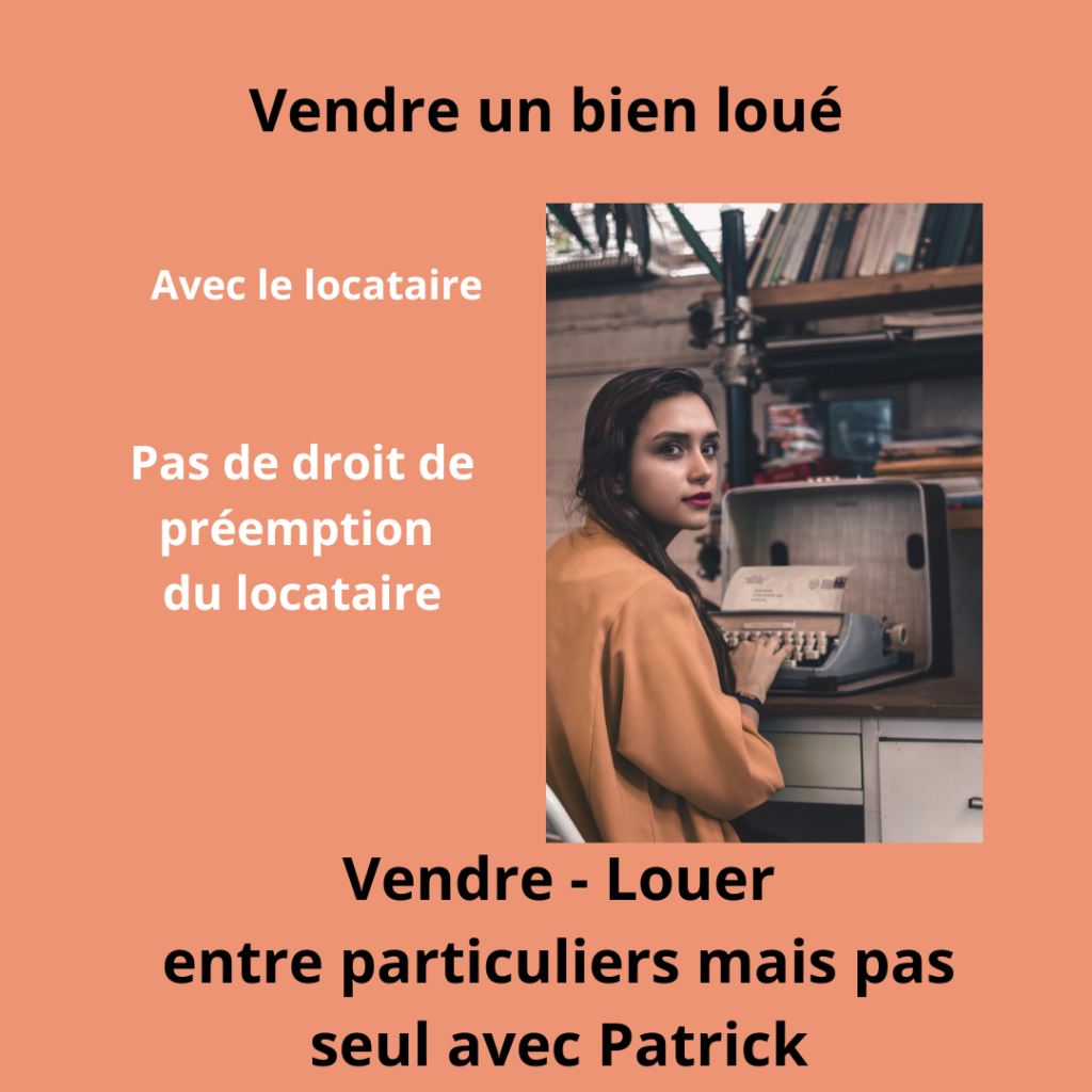 Acheter un logement déjà loué, c’est 10 à 15% moins cher. Mais pourquoi ? 🤔 

M’occupant aussi de locatif et gestion locatif, mes clients propriétaire bailleurs me demande de mettre en vente parfois certains de leurs biens (maison, appartement ou immeuble).

Lorsqu’un acquéreur achète un logement déjà loué, il doit respecter plusieurs obligations 👇 

Il ne doit, notamment, pas changer les termes du bail en cours (pas d'augmentation de loyer, pas de changement de locataire, pas de transformation en meublé etc..).

Ce qu'il va donc regarder en premier, c'est le taux de rentabilité du bien. Selon les régions un "bon taux de rentabilité " est situé entre 4% et 15%.

De plus, s'il souhaite récupérer le logement pour y vivre, il ne pourra pas forcément donner congé à la ﬁn du bail en cours, et devra attendre un renouvellement. Cela peut donc être 3 ou 4 ans plus tard…

➡Ces contraintes et l'immobilisation du bien plusieurs années font que les acquéreurs négocient, à la baisse, les biens vendus loués.

Chaque situation étant spéciﬁque, je suis à votre disposition pour discuter et vous accompagner au mieux dans ce projet

#immo #immobilier #prix #location #locataire #propriétaire #vendreappartement 
Besoin d’un professionnel pour bien vendre votre bien contactez moi 
Plus d’information sur mon blog ou en me contactant 
Le propriétaire d'un logement loué peut-il le vendre en cours de bail ?
Le logement vide

Le propriétaire d'un logement loué vide peut mettre en vente ce logement, même s'il est habité par un locataire.
À savoir  
Le locataire peut acheter le logement, mais il n'est pas prioritaire pour le faire. Il n'a pas de droit de préemption, sauf dans certaines situations (par exemple, en cas de mise en vente de l'immeuble).
Lorsque le logement est vendu à un nouveau propriétaire :
    • Le nouveau propriétaire doit informer le locataire de ses coordonnées
    • Le locataire reste dans les lieux et voit son bail se poursuivre aux mêmes conditions avec ce nouveau propriétaire. C'est notamment le nouveau propriétaire qui devra lui restituer le dépôt de garantie à son départ du logement.
    • La caution n'est pas libérée de son engagement, sauf si une clause de l'acte de cautionnement prévoit le contraire.
Lorsque le nouveau propriétaire veut habiter le logement ou le vendre à son tour, il doit respecter un délai spécifique avant de donner son préavis (congé) au locataire en place :
Répondez aux questions successives et les réponses s’afficheront automatiquement
                • Congé pour vendre
      Tout dépend de la date de fin du bail qui est en cours à la date d'achat du logement, c'est-à-dire à la date de signature de l'acte authentique par le nouveau propriétaire.
                • Le bail prend fin plus de 3 ans après
Le nouveau propriétaire peut donner son préavis (congé) à la fin du bail.
À savoir  
Si le propriétaire initial avait dû demander une autorisation préalable de mise en location auprès de l'EPCI ou de la mairie de la commune où se situe le logement, le nouveau propriétaire doit en déclarer le transfert.
Ressources : à télécharger 
Lettre pour congés vente meublé
Lettre pour congés vente vide

Un propriétaire peut-il vendre avant la fin du bail ?
Oui ! 
Si vous avez laissé passer la date de fin de bail et omis de donner congé pour vente : il vous restera la vente occupée. 
Le fait que le logement soit loué n'empêche jamais son propriétaire de vendre. Le locataire se retrouvera avec un nouveau propriétaire et le bail suivra son cours sans aucun changement ni pour le locataire ni pour ses cautions solidaires. 
Acheter un appartement mis en vente loué attire des acquéreurs souhaitant faire de l'investissement locatif.
En cas de force majeure, est-ce que mon propriétaire peut donner congé avant la fin du bail ?
Non! 
Le législateur au nom de la sécurité locative n'a prévu aucune dérogation à la règle des congés. Le délai de préavis du propriétaire pour vendre libre de toute occupation le bien est de six mois avant l'échéance du bail pour les locations vides et de trois mois avant pour les meublés. 
La seule solution pour les urgences majeures est de vendre un logement occupé. Un bailleur ne peut jamais casser un bail en cours.
Quelle procédure pour vendre un bien « libre » de tout locataire ?
Tout est dans les délais. Et si vous êtes dans les délais, vous pouvez alors donner congé pour vente à votre locataire, ce qui met fin au bail. Dans ce cas, vous vendez votre logement libre puisque votre locataire est tenu de quitter le logement.
En location vide, vous ne pouvez donner congé pour vente que 6 mois avant l'échéance du bail (tous les 3 ans).
Comment informer un locataire de la vente du logement en cours de bail ? 
La vente d'un logement en cours de location n'impose au propriétaire aucun formalisme particulier. 
Contrairement à une idée reçue et sauf exception, si vous décidez de vendre votre logement occupé, le locataire n'est pas prioritaire pour acheter votre logement en cours de bail. 
Puisque vous ne lui donnez pas congé, il peut rester dans les lieux après la vente. Il va simplement changer de propriétaire en cours de bail. Vous n'avez aucune démarche officielle à effectuer auprès de lui pour l'informer de votre intention de vendre le logement qu'il occupe. Il n'y a donc pas de modèle type de lettre à utiliser pour l'informer.
Le locataire en place ne bénéficie-t-il pas d'une priorité sur l'achat en cas de vente occupée ?
Non ! 
Le locataire n'a pas une priorité d'achat en cas de vente occupée mais il est souvent le premier intéressé : ne perdez pas de vue cette possibilité. Le droit de préemption n'existe que lorsque le bailleur donne un congé pour vente en location vide et pour l'échéance du bail. 
Quels sont les droits du locataire en cas de vente du logement « libre » ?
Si le logement est loué en « vide » et que le propriétaire donne congé pour vente et pour l'échéance, le locataire a un droit dit de préemption. En d'autres termes : il est prioritaire pour acheter le logement pendant les deux premiers mois du préavis. Vous devez donc lui adresser un congé avec offre de vente. Cette priorité d'achat n'existe pas pour un bail meublé.
En bref 
Si vous vendez le logement occupé, vous ne vous adresserez qu'aux investisseurs et vous éliminez généralement tous ceux qui cherchent une résidence principale. 
communiquer au locataire votre intention de vendre et organiser les visites, en sachant que vous êtes chez lui.

Plus la rentabilité est forte = plus vendre occupé est un atout
Réaliser une visite virtuelle de votre bien peut être une bonne solution pour éviter de déranger le locataire inutilement et limiter le nombre de visites.  

Besoin d’un professionnel pour bien vendre votre bien contactez moi 

